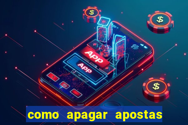 como apagar apostas no app da caixa